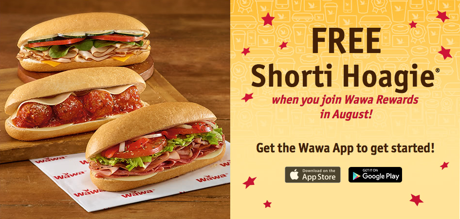 Free Wawa Shorti Hoagie