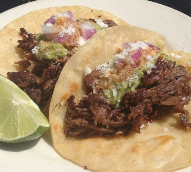 South Philly Taproom Wild Boar Taco Wooder Ice