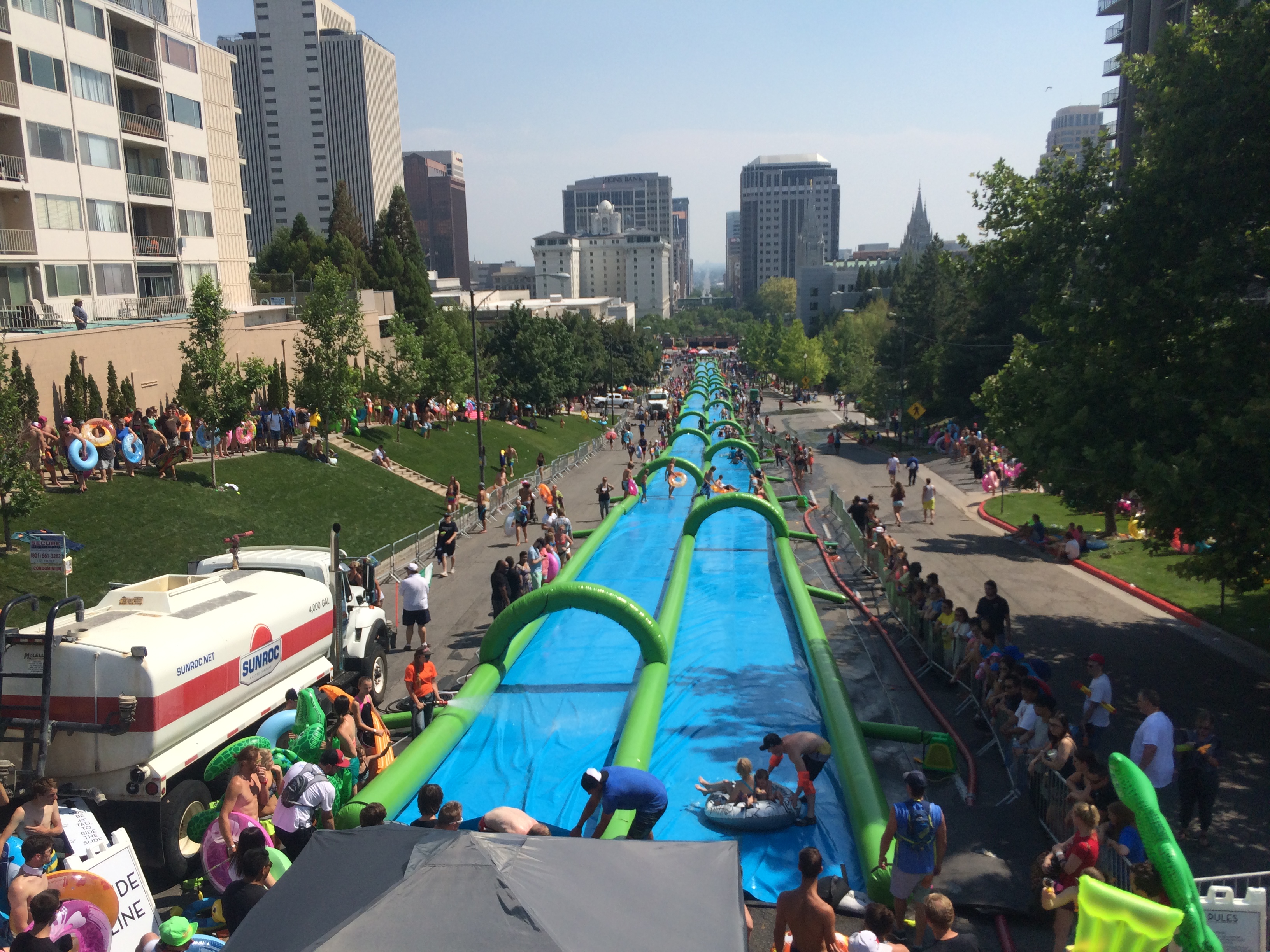 Slide The City is Coming to Philly With a Giant Water Slide! See How to