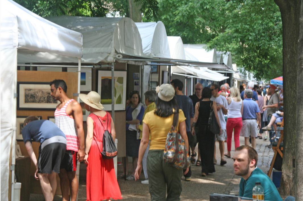 Rittenhouse Square Fine Art Show Wooder Ice