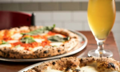 pizza and beer