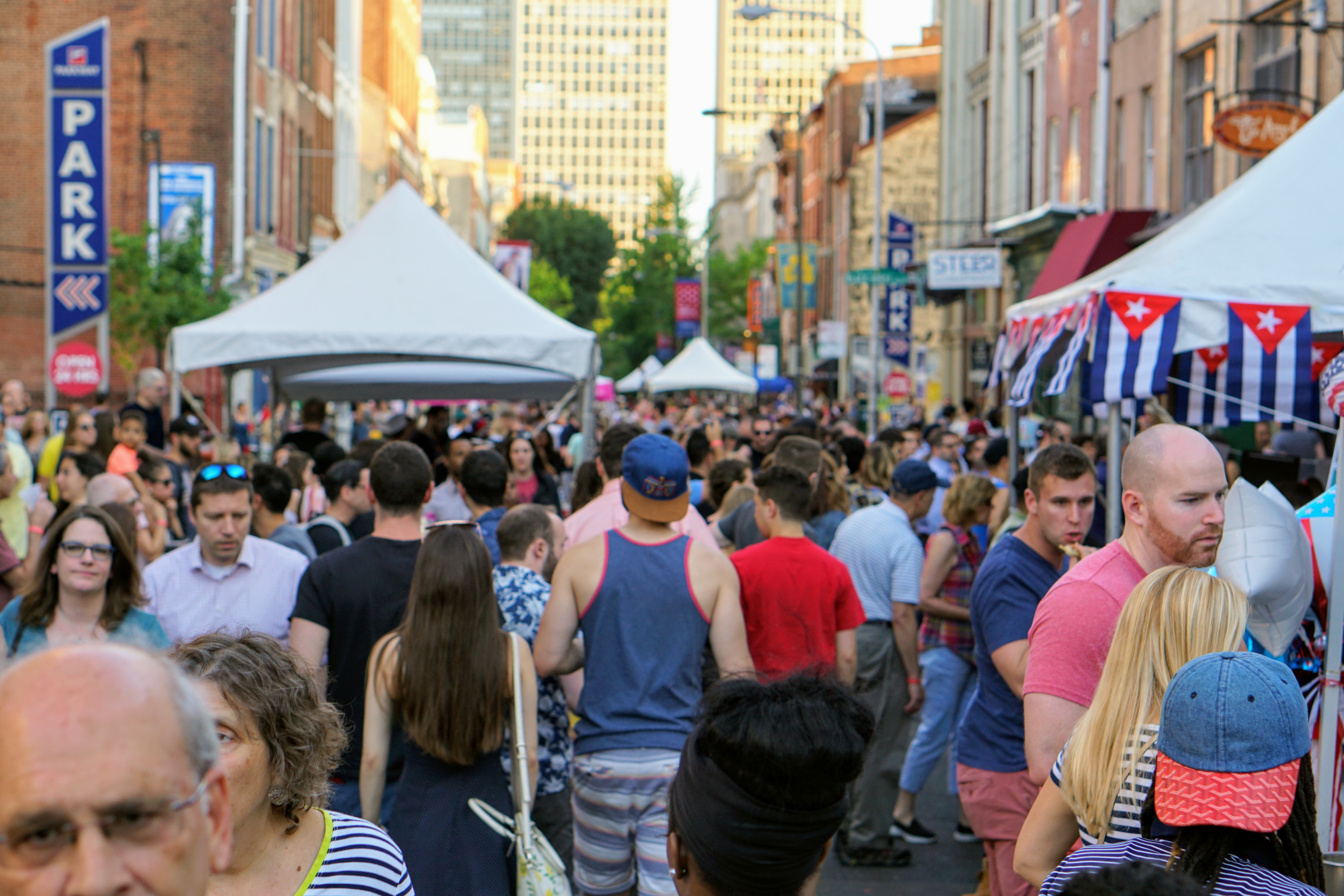 Over 2,500 people came out for the debut of the Old City Eats Block Party