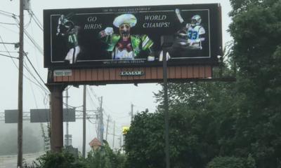 eagles billboard ad