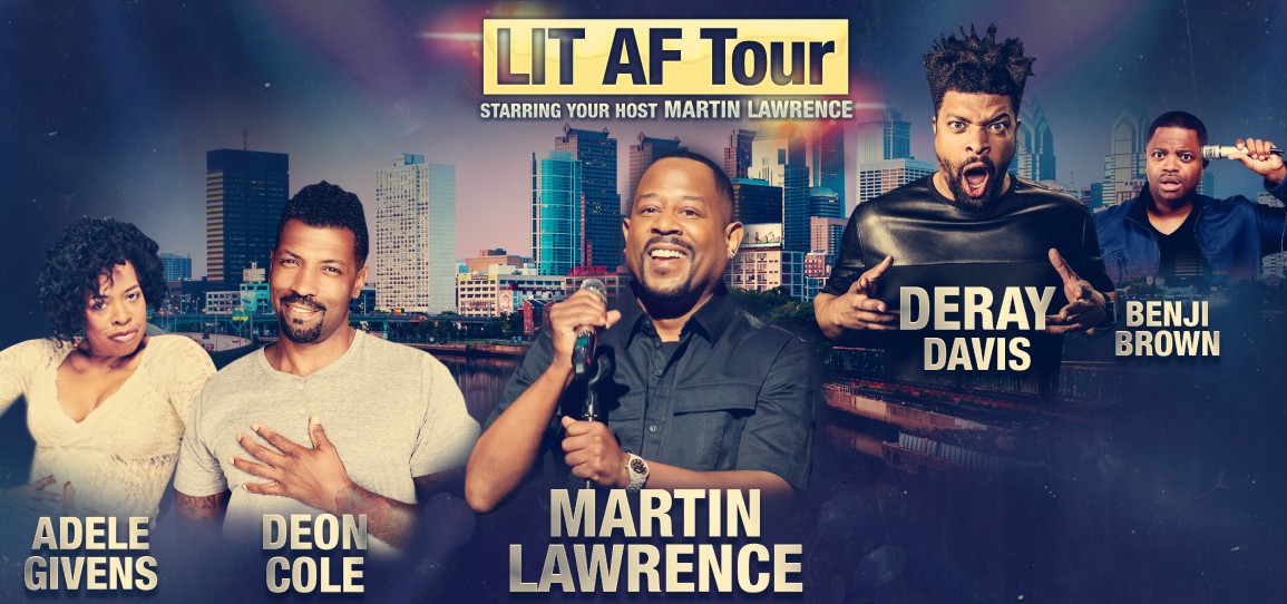 THE LIT AF TOUR HOSTED BY MARTIN LAWRENCE Wooder Ice