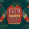ugly sweater howl at the moon