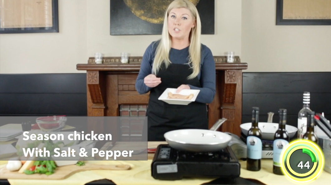 how to make caprese chicken