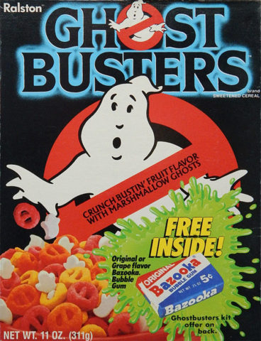 ghostbusters cereal