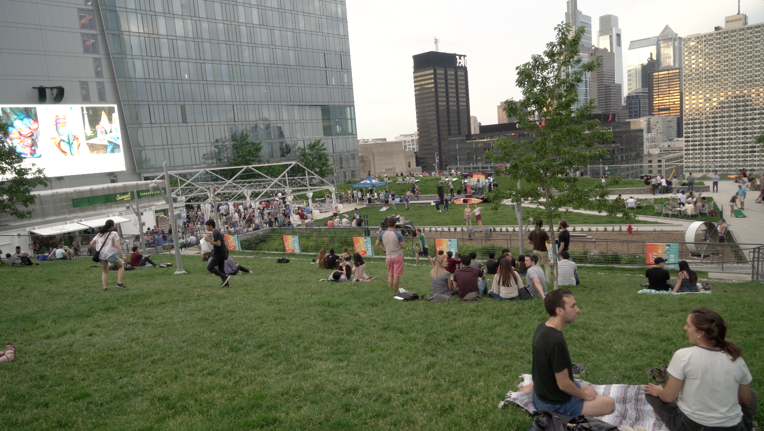 sunset social rooftop movies