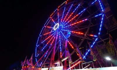 ChristmasVillage_FerrisWheel Night