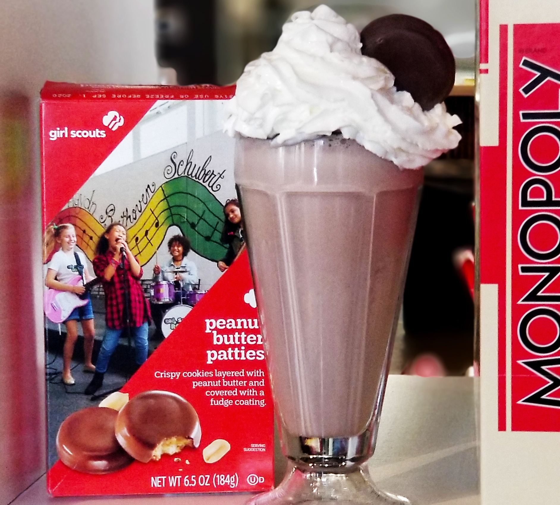 girl scout cookie shake