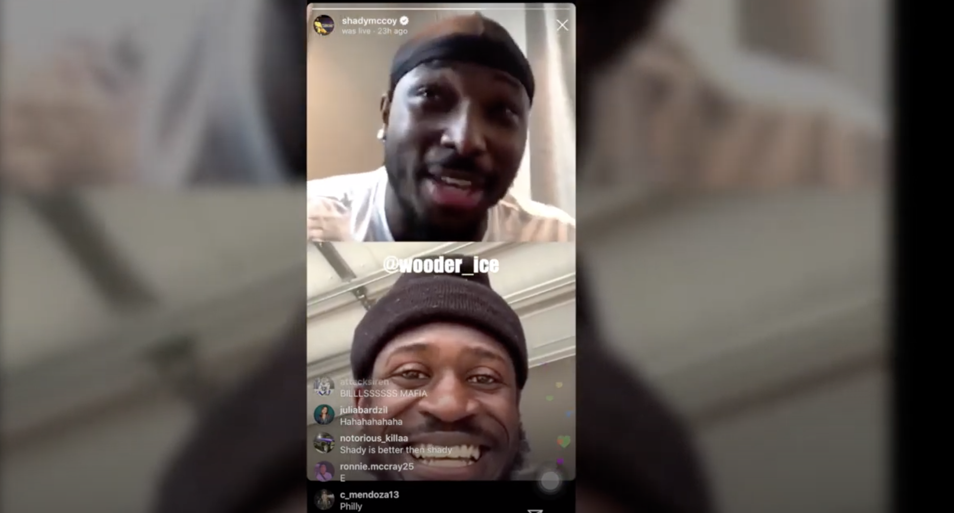 LeSean McCoy & Tre'Davious White Clown Vontae Davis on IG Live For Quitting!