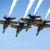 blue angels-flyover