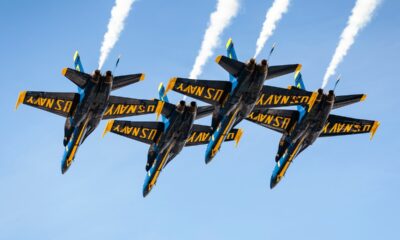 blue angels-flyover