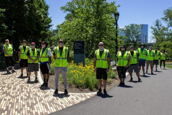 social distancing ambassadors -philly parks