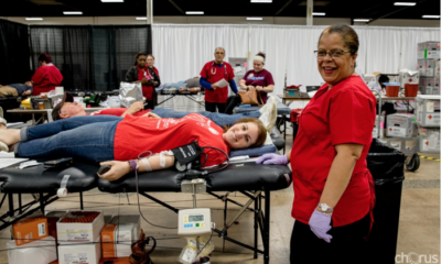 Preston and Steve blood drive