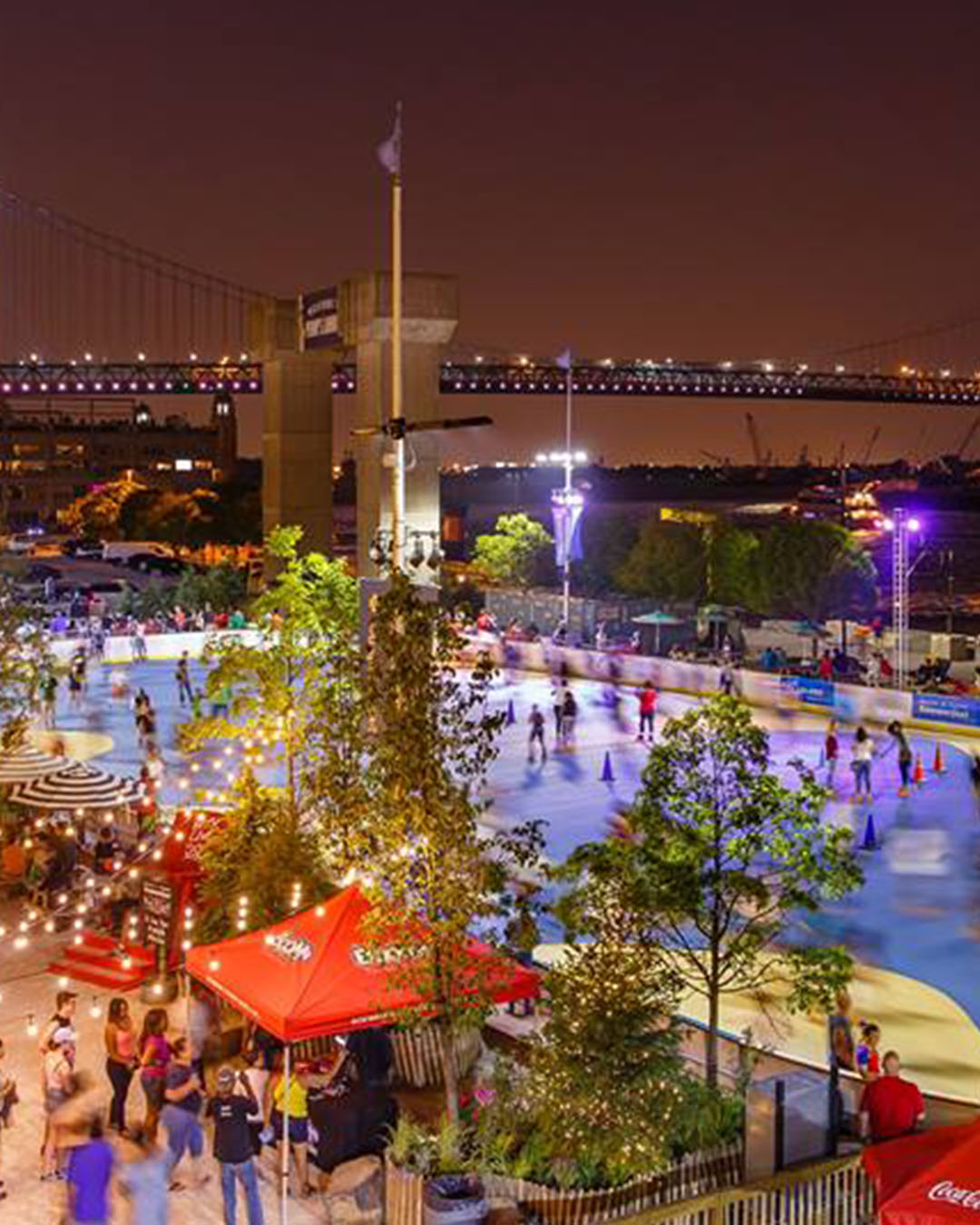 blue cross riverrink winterfest