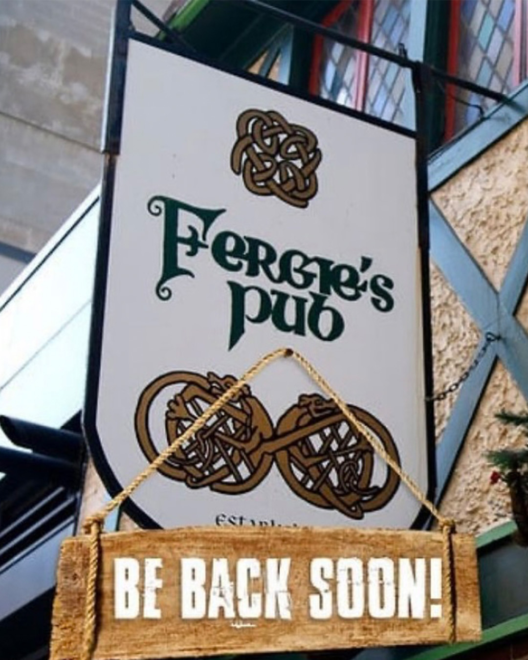 fergies pub closes