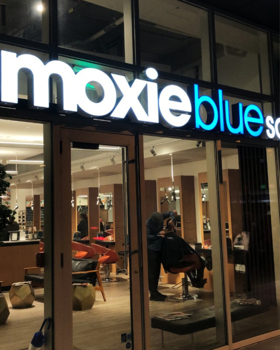 moxie blue salon