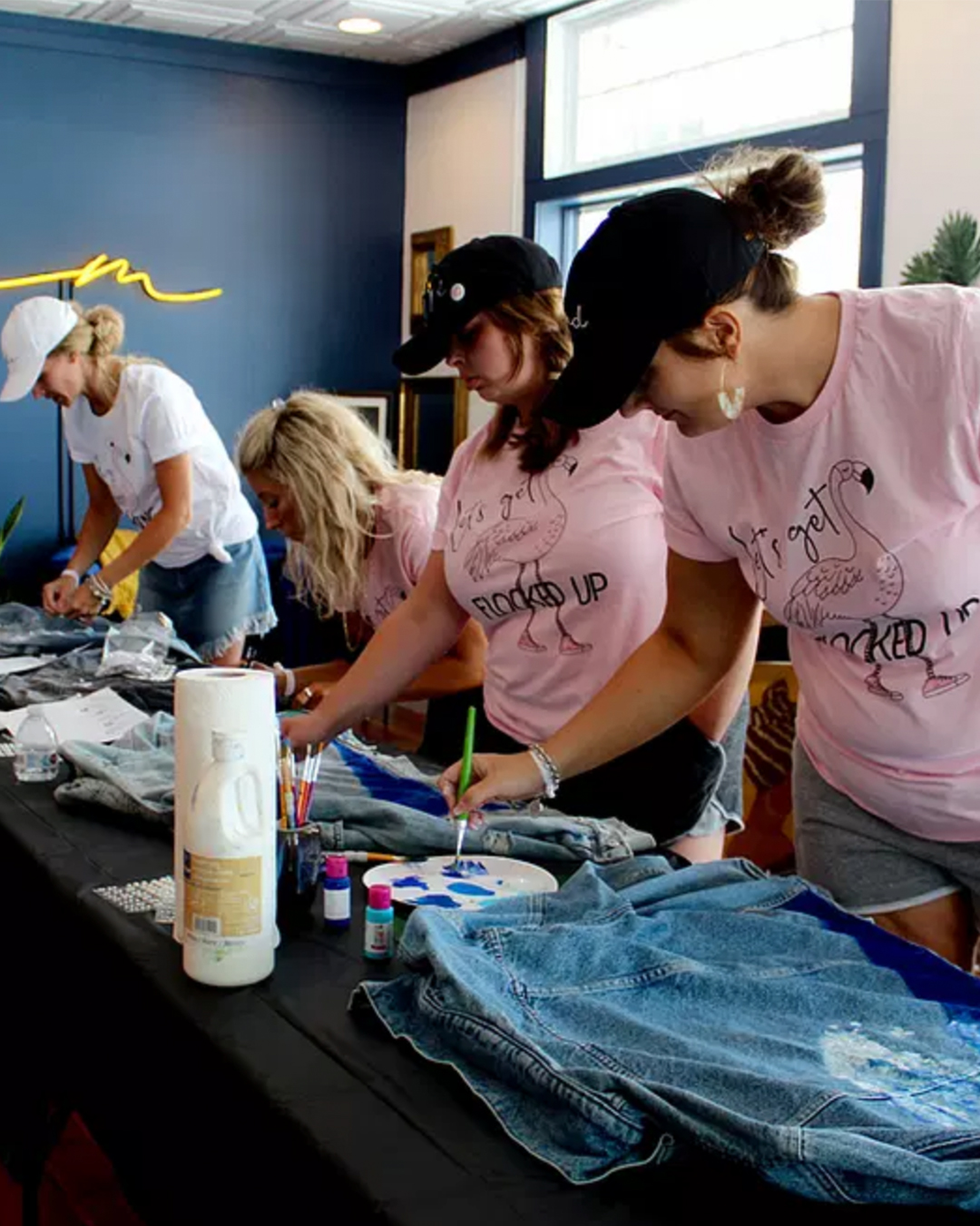 hunny vintage jean jacket party 2