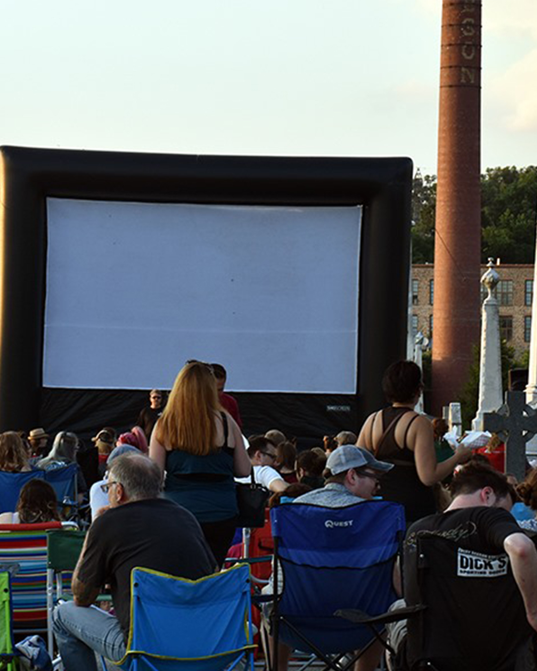 cinema in the cemetery