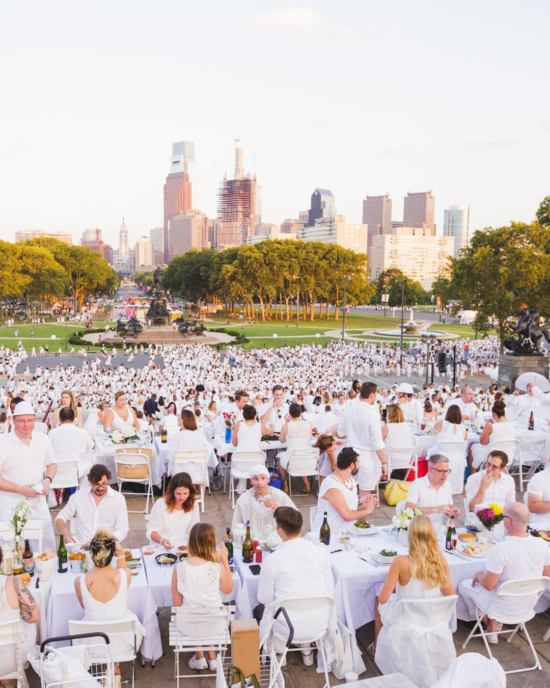 diner en blanc philly