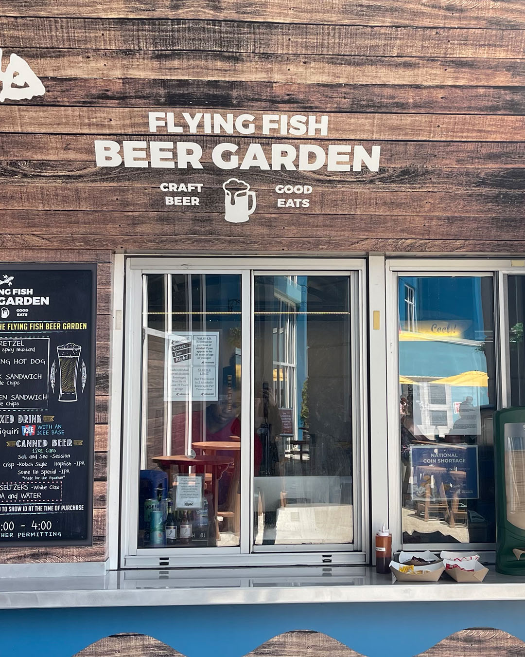 adventure aquarium beer garden