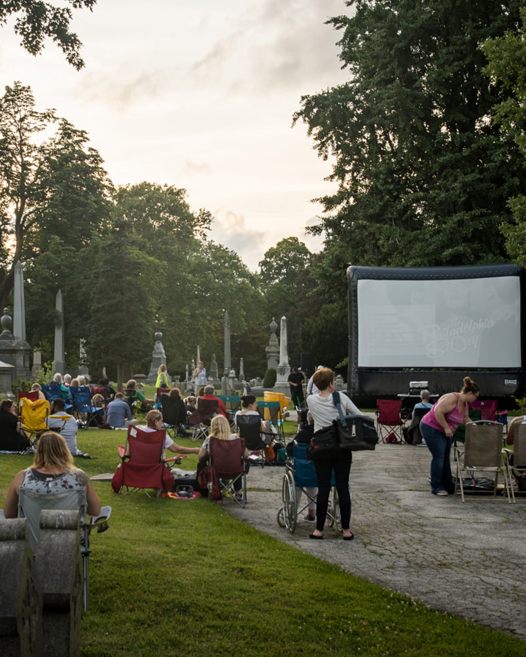 laurel hill cinema in the cemetery