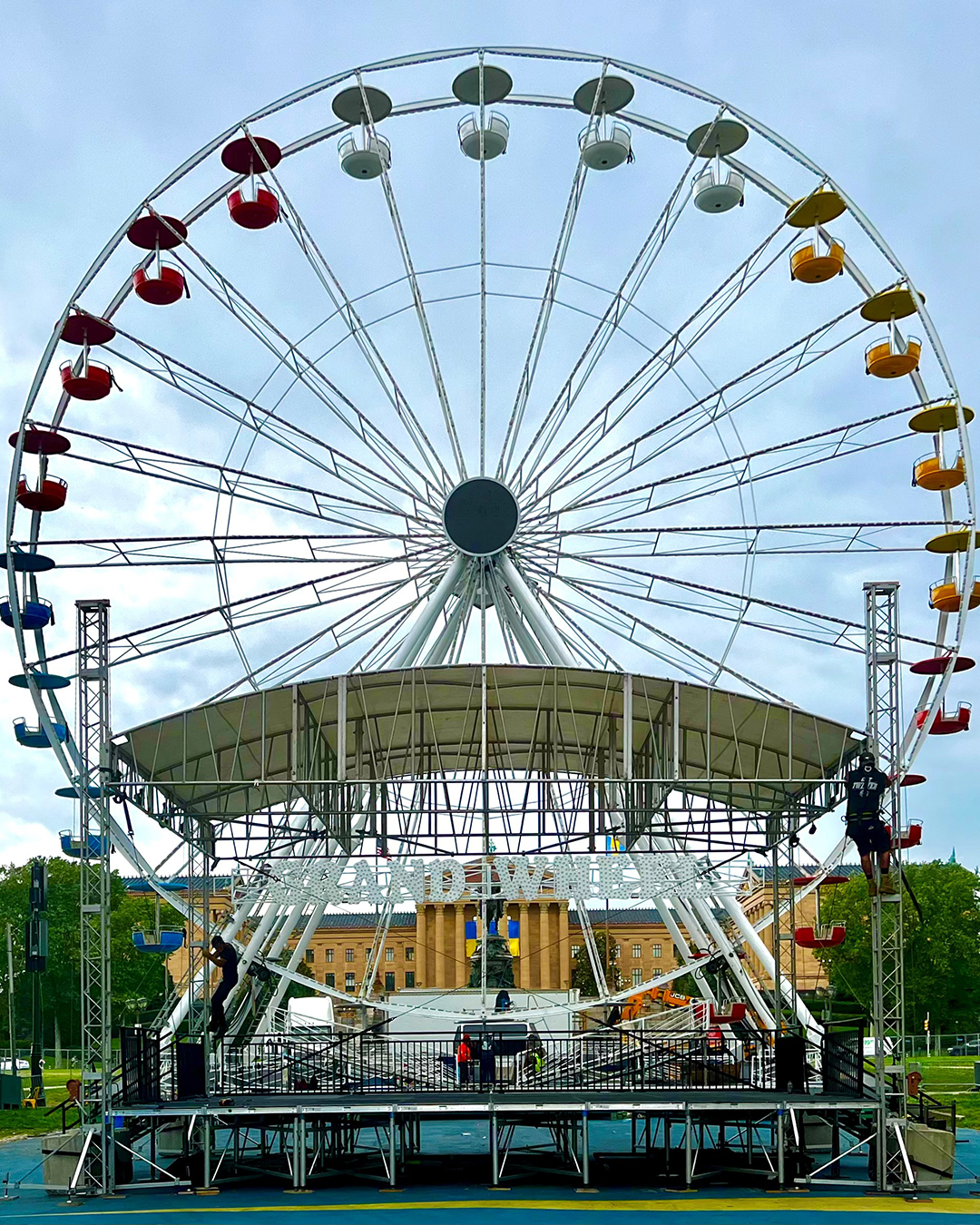 the oval ferris wheel 2