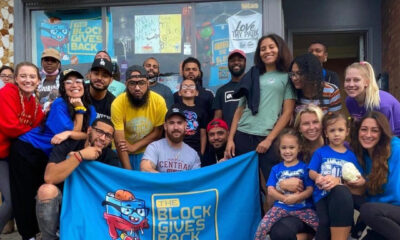 the block gives back