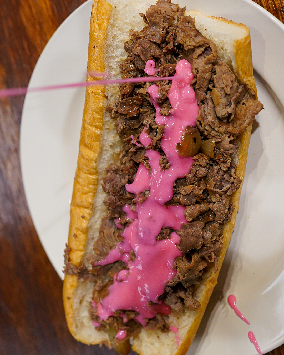 Pink Cheesesteak