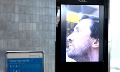 airport face scanning