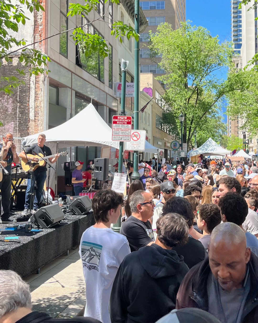 Rittenhouse spring row festival