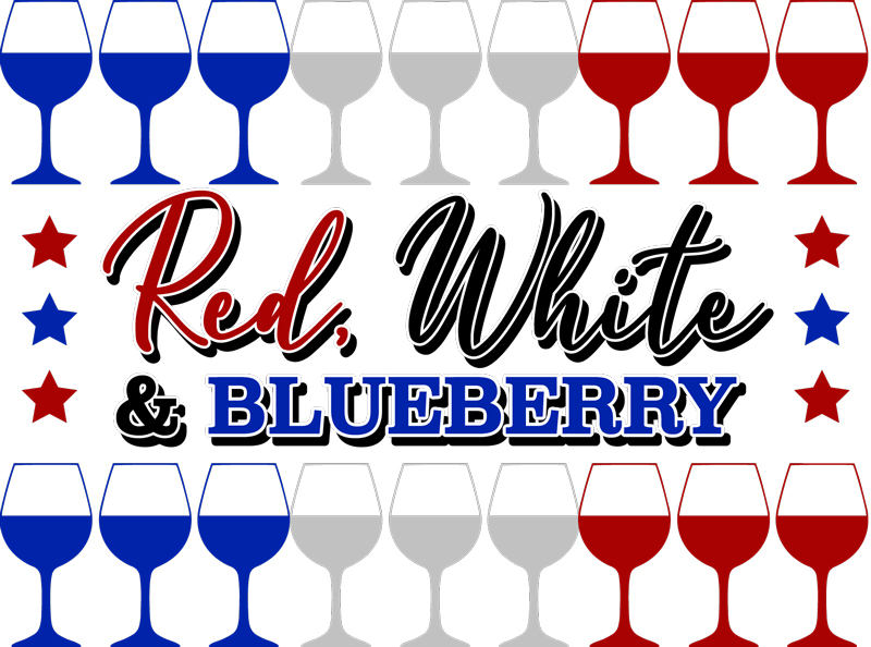 Red, White and Blueberry