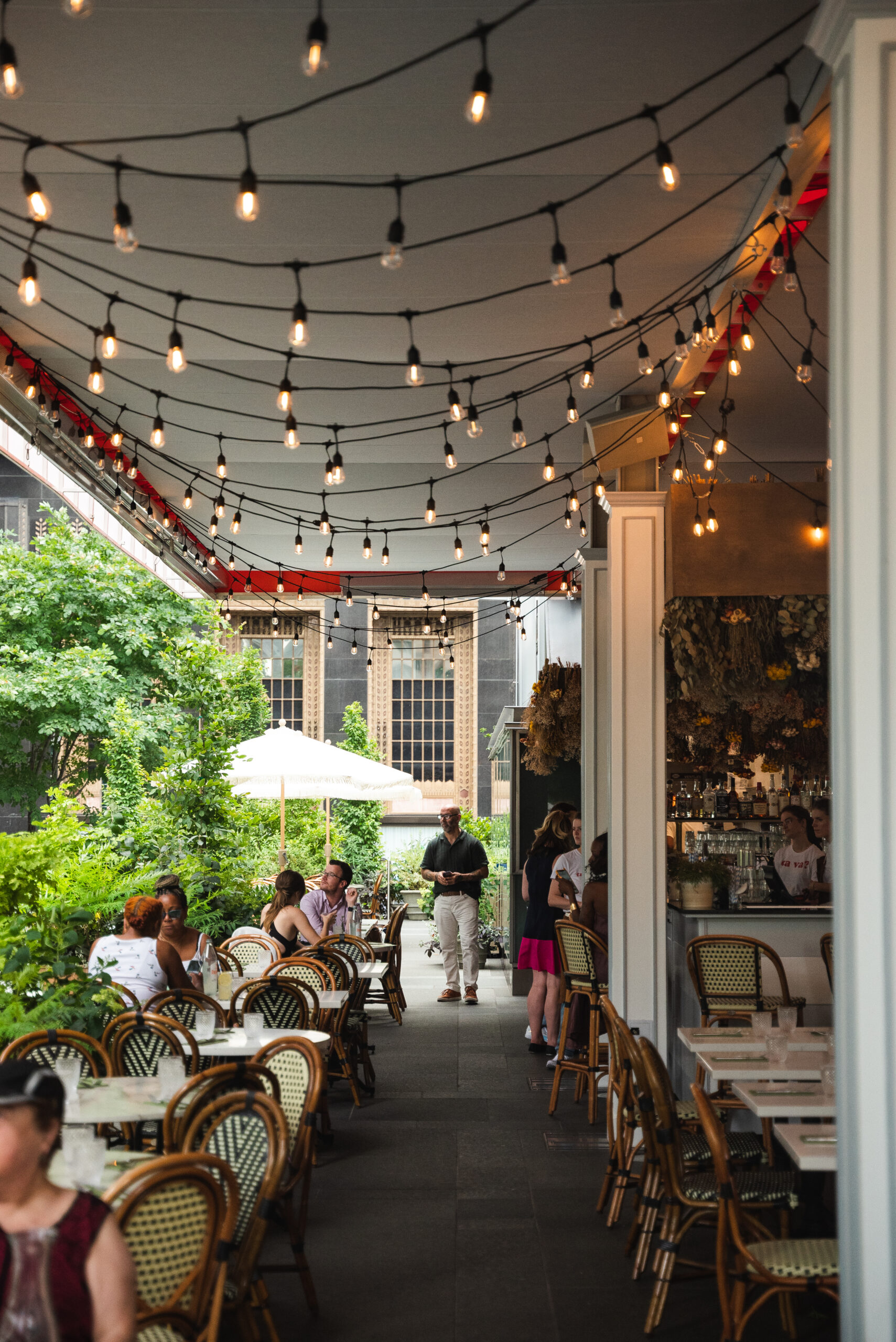 Bastille Day at Café Click with St. Dalfour and Juliette Peach Liqueur