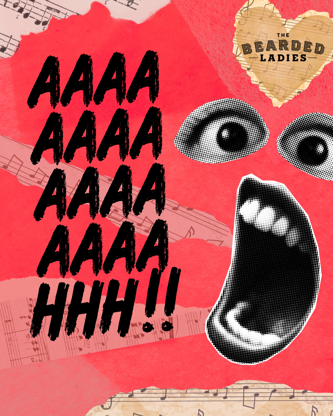 The Bearded Ladies Cabaret: AAAHH!!! Eat-Along Sing-Along
