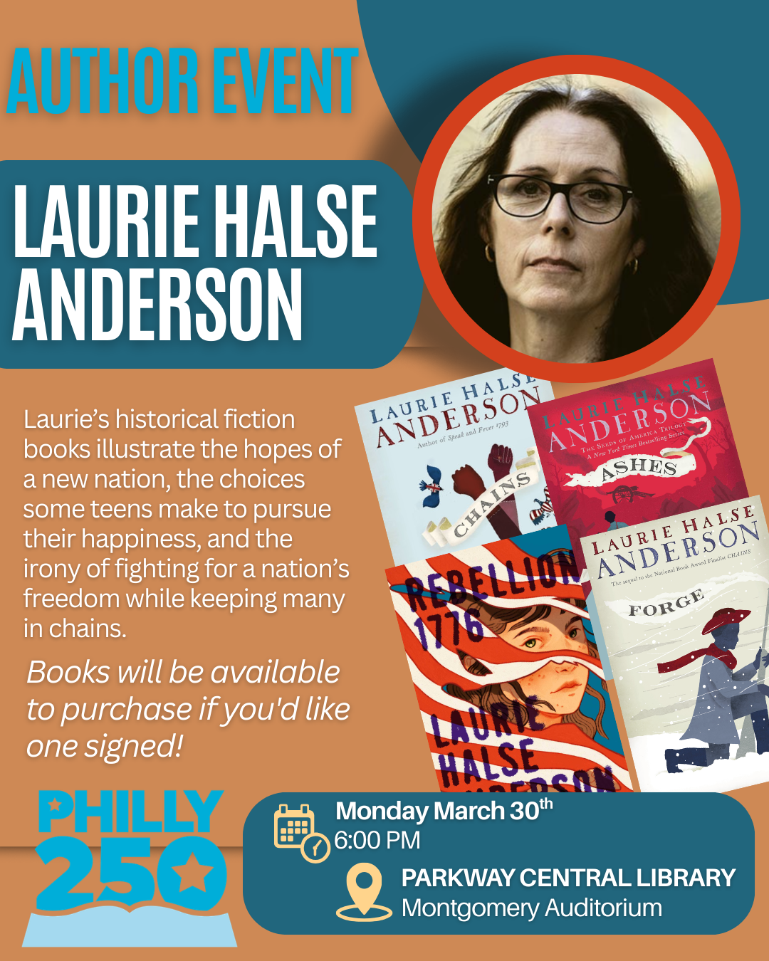 Author Laurie Halse Anderson Visit