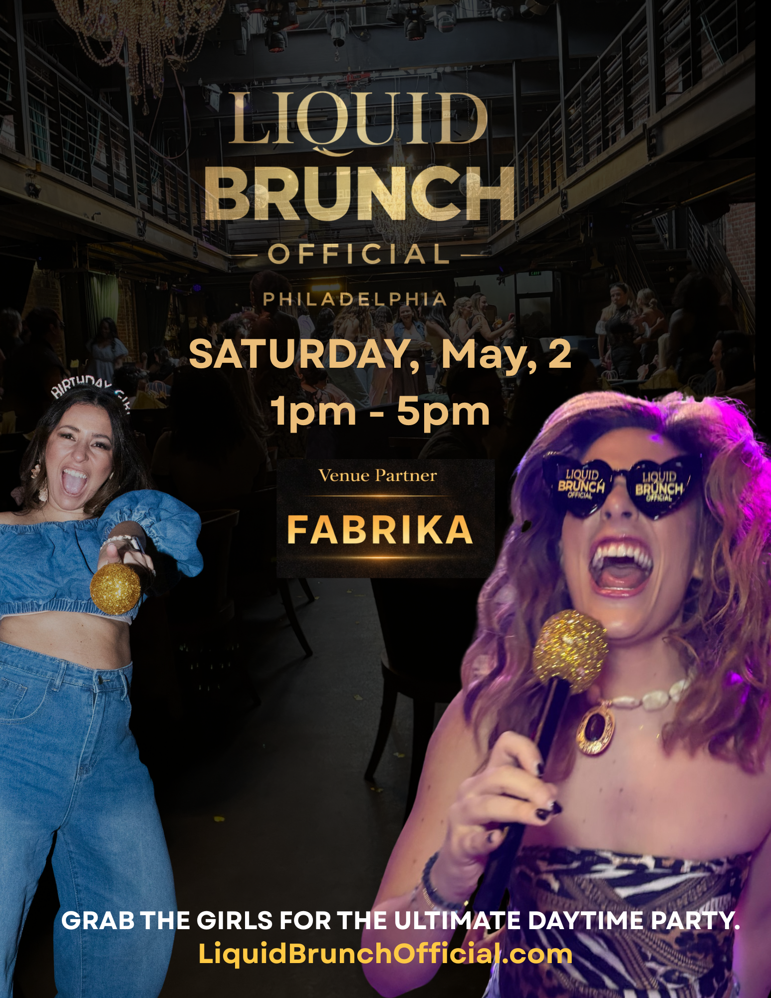 Liquid Brunch Official & Champagne Day Party at Fabrika