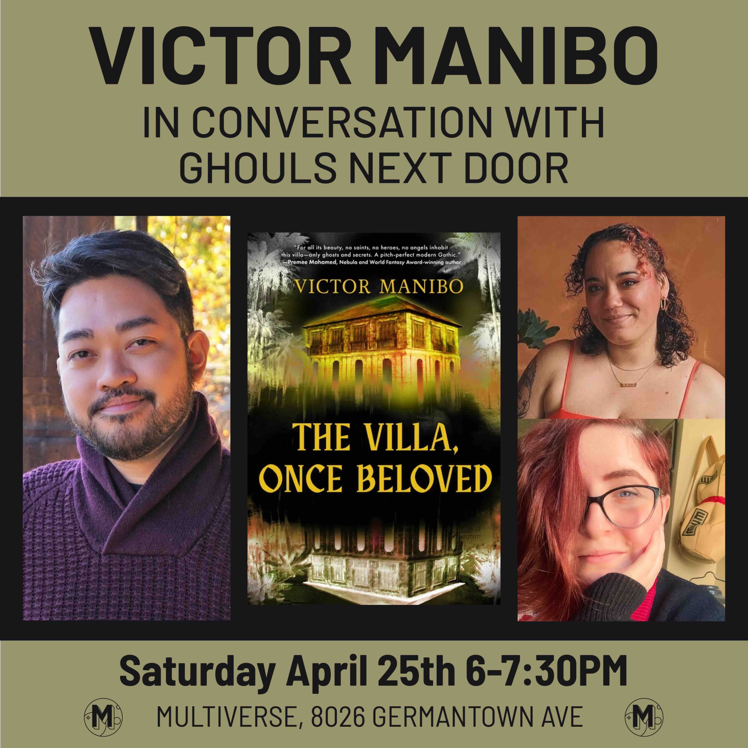 Victor Manibo in conversation with the Ghouls Next Door