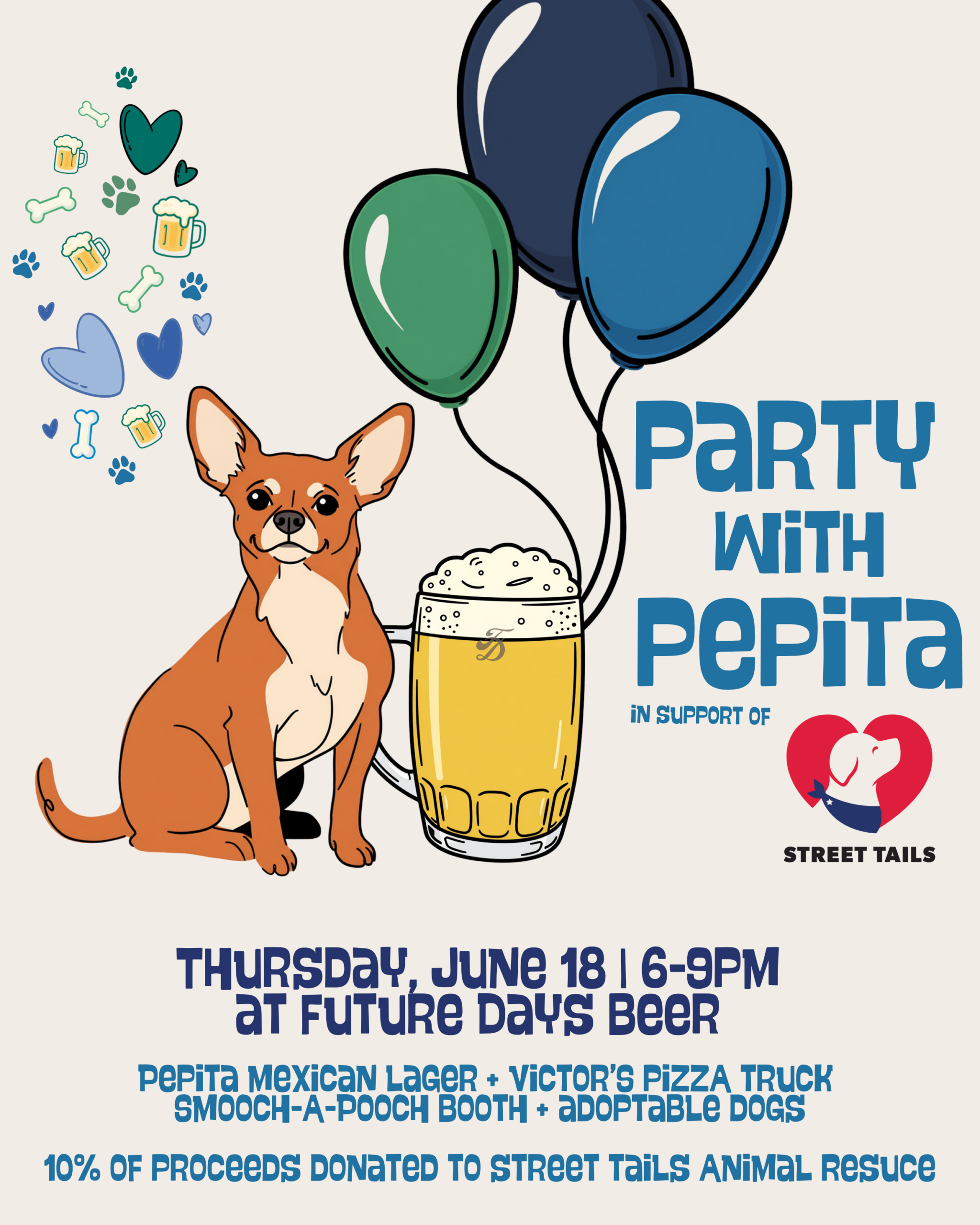 Party with Pepita at Future Days Beer Company