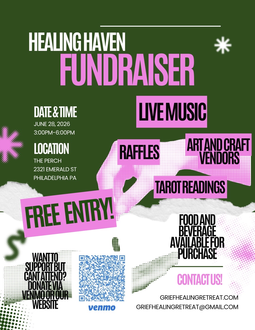 Grief Retreat Fundraiser
