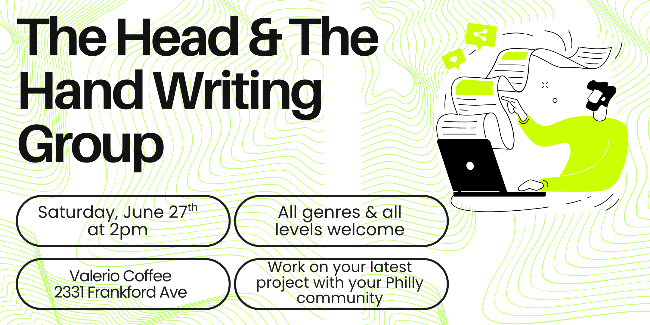 The Head & The Hand June Writing Group